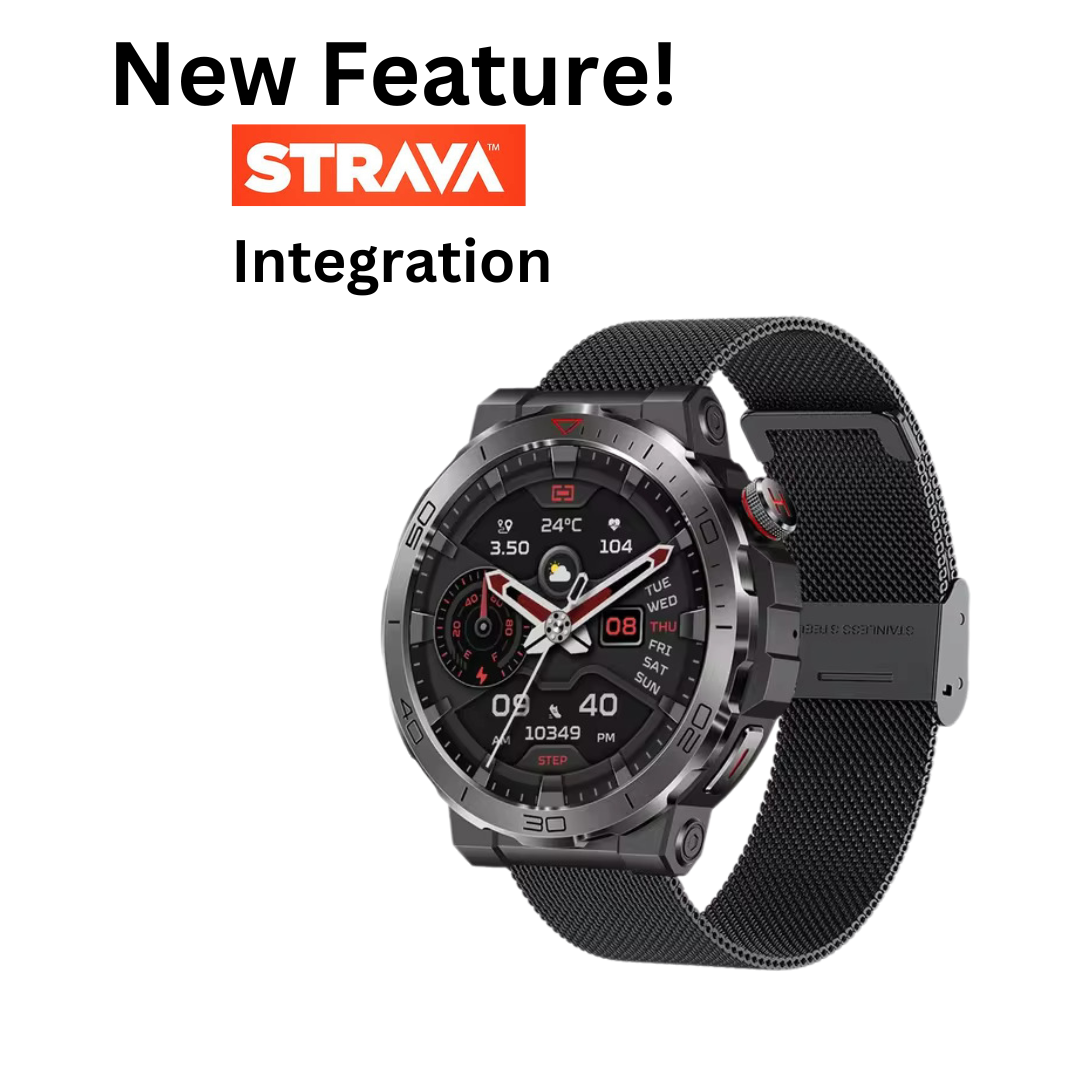 Rugged Military Smart Watch Upgrade